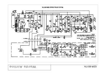 Airline GDR 8517A schematic circuit diagram
